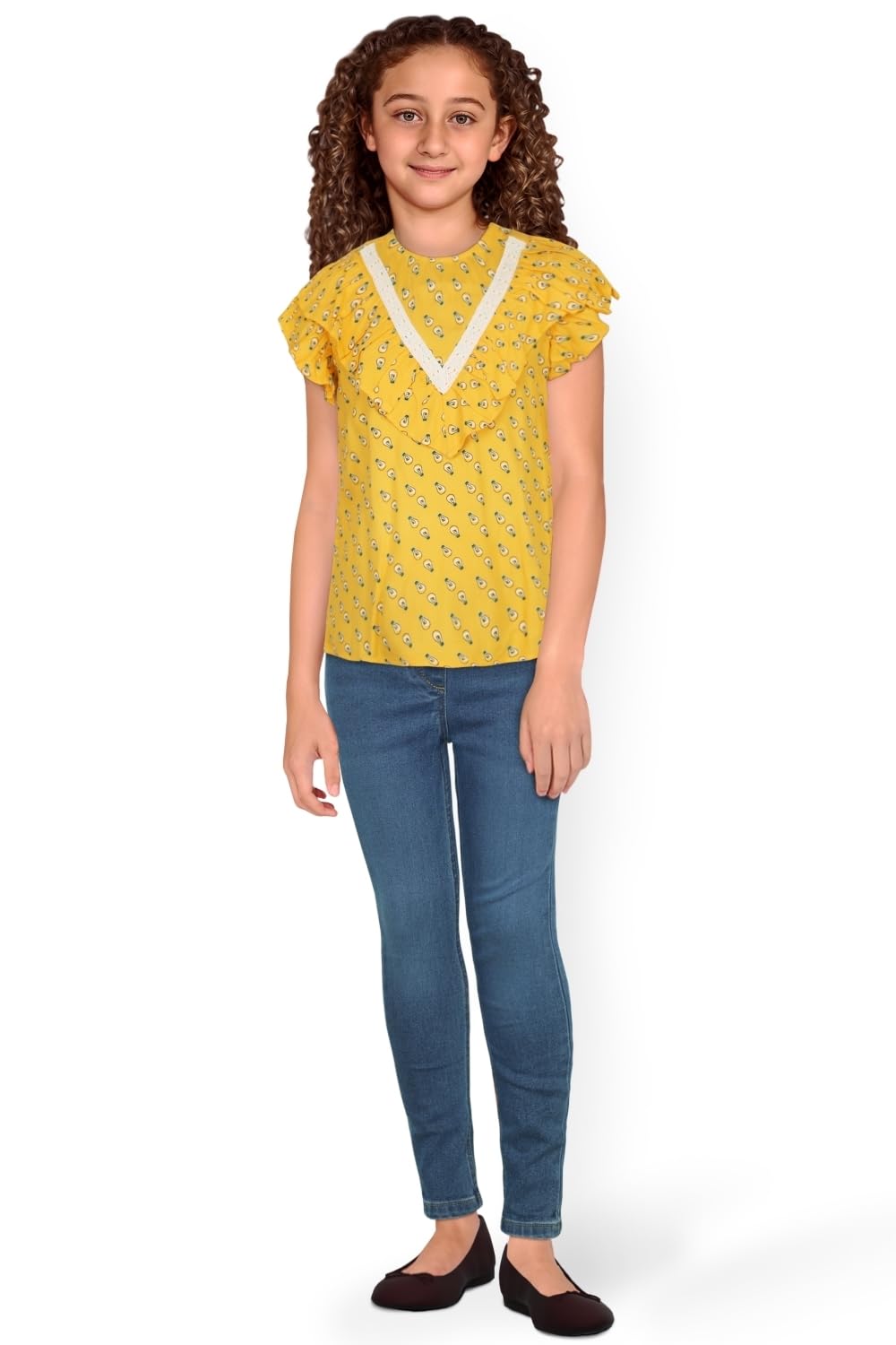 Allen Solly Women Regular Fit Printed Casual Short Sleeve Round Neck T-Shirt