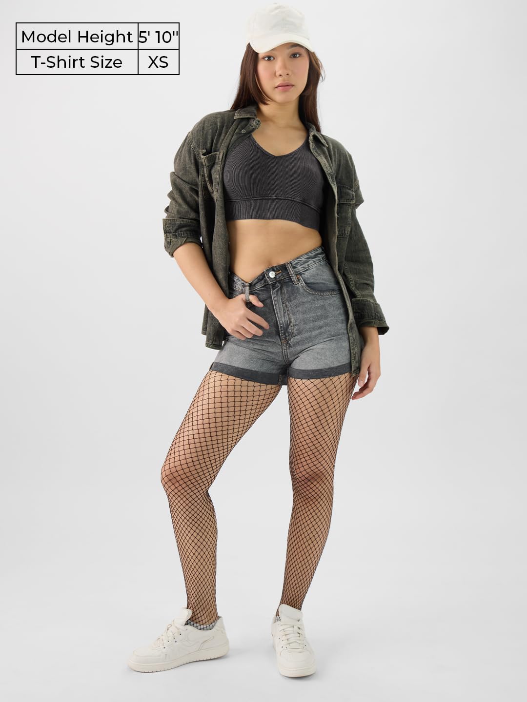 The Souled Store Solids: Light Grey Women and Girls Sleeveless Round Neck Bralette Top