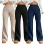Tee Projekt Trouser for Women l Cotton Blend Summer Trouser l High-Waisted Pant (Pack of 3)