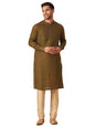 Manyavar MenS Kurta, Full Sleeves Mandarin Collar Ethnic Knee Length Kurta Only, Kurta For Festival, Wedding, Party, Anniversar