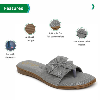 Ortho Joy Fancy Doctor Slipper For Women | Comfortable Stylish & Fashionable Footwear For Women