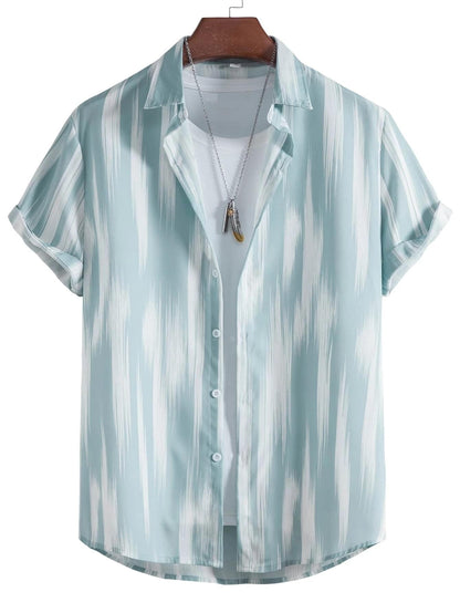 TAGAS Boys Tropical Regular Fit Shirt (BS-2003_Sky