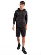 The Indian Garage Co Mens Polyester Regular Fit Geometric Print Overhead & Co-ords Set