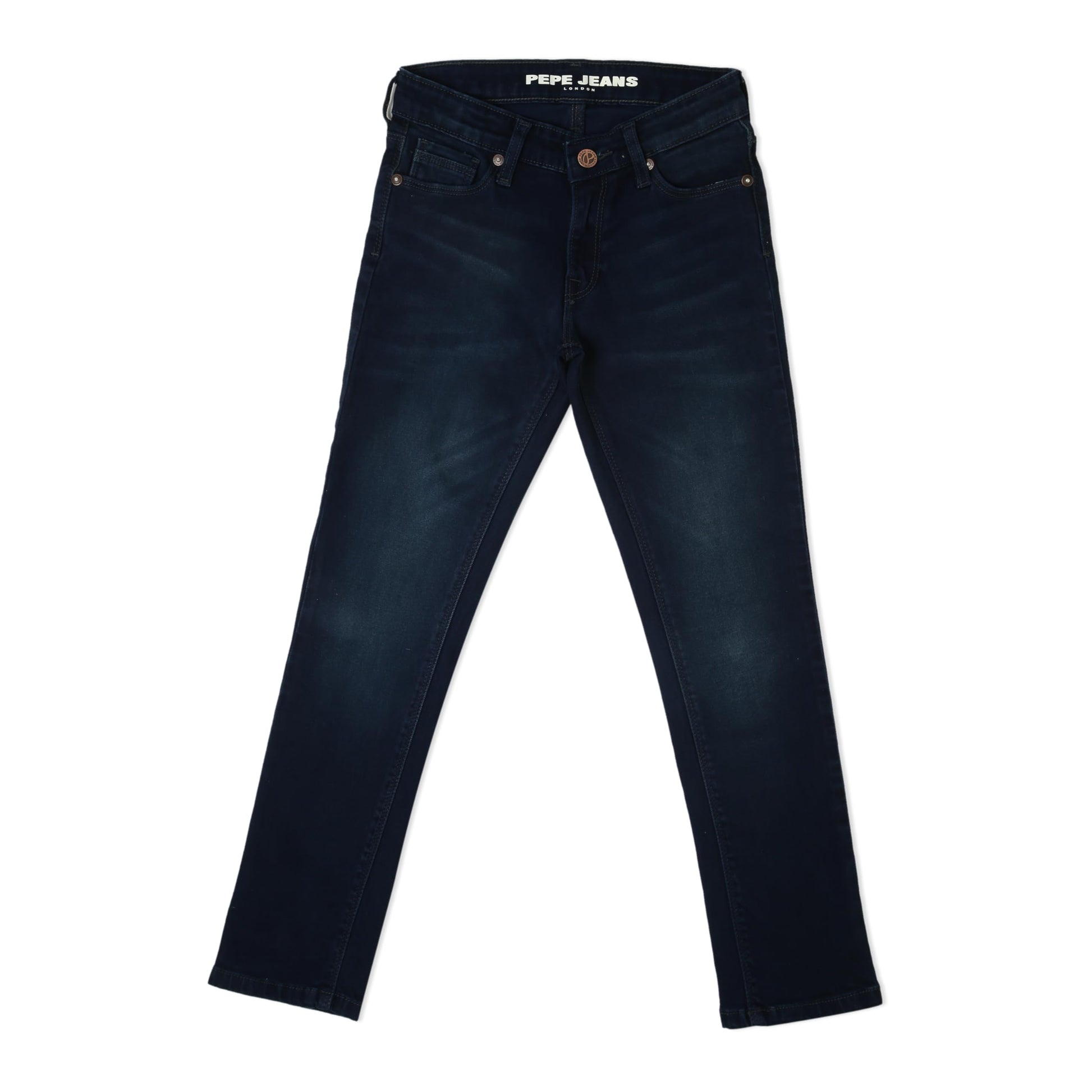 Pepe Jeans Cashed Mid Waist Slim Fit Denim, Black Used, 16