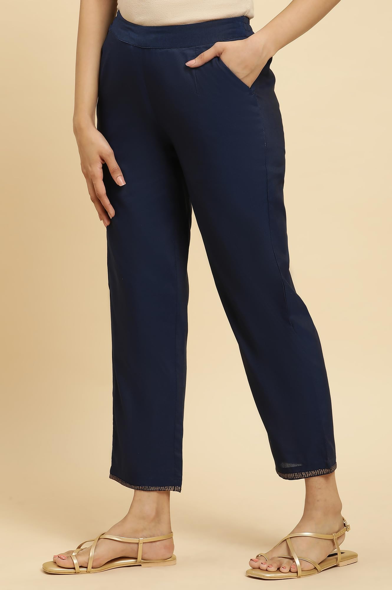 W Straight Pants for Women | Trousers for Women | W for Woman