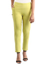 Aurelia Womens Slim Fit Pants (20FEA60052-601221_Green_Large)