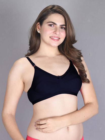 Lux Venus Full Coverage Support Mesh With Adjustable Strap Navy