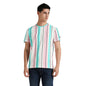Pepe Jeans MenS Striped Slim Fit T-Shirt (Pm509680_Chalk White