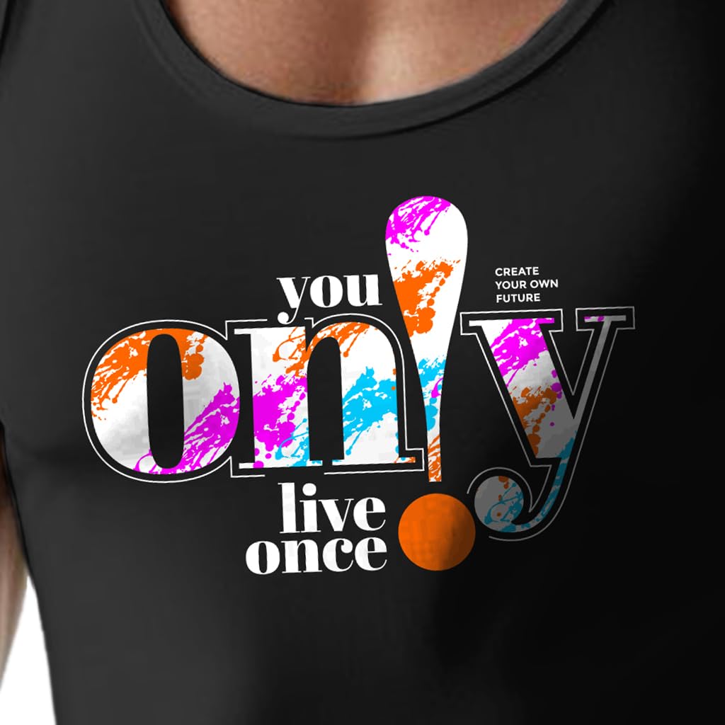 Peppyzone Mens Printed Regular Fit Vest (TT-Trendy-19_Black3
