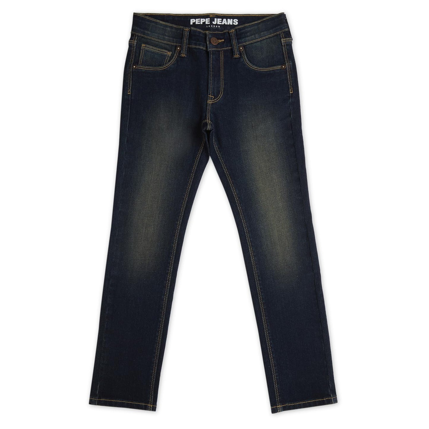 Pepe Kids Regular Leg Mid Rise Jeans