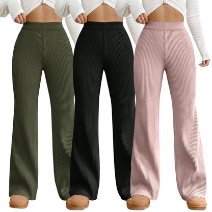 Tee Projekt Women Cotton Bleend Trouser l Loose Fit Trousers l Stylish Regular Fit Women Trouser (Pack of 3)