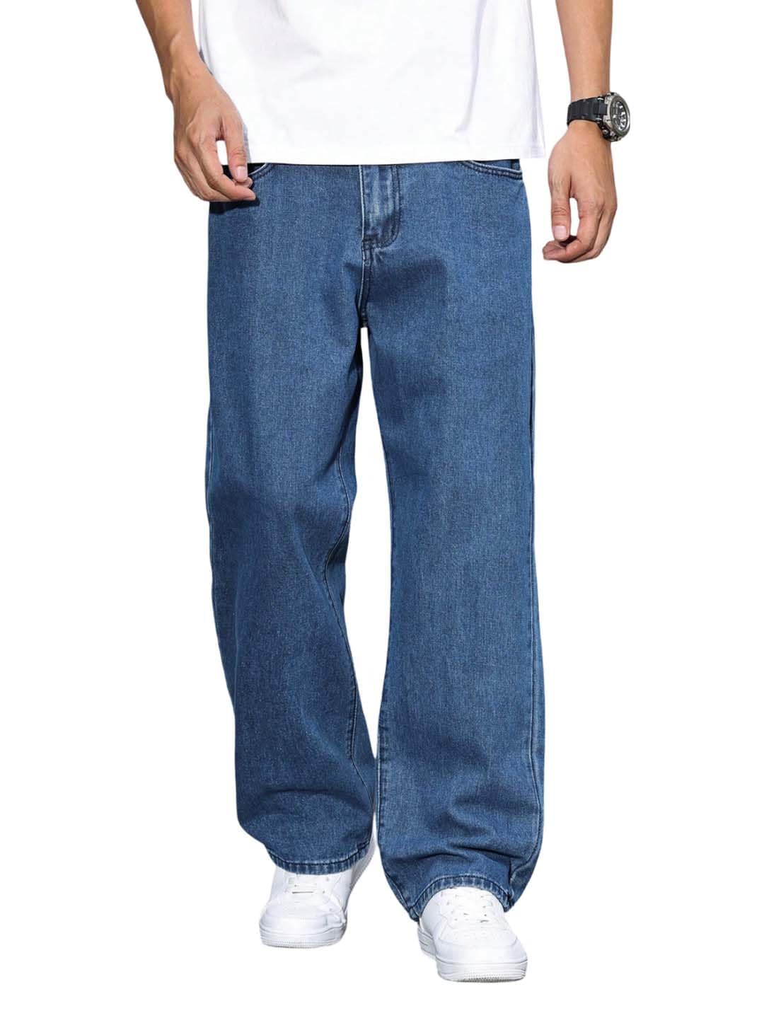 Kotty MenS Vintage Wash With A Modern Twist Faded Jeans(Blue,32)