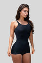One piece Sculpting Boy-short Swimsuit