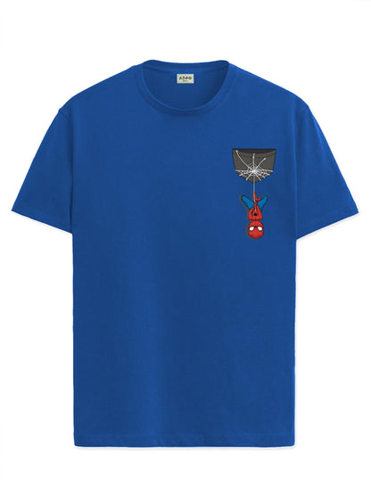 ADRO Tshirt for Men | Anime T Shirt for Men | 100% Cotton Tshirt | Graphic Printed T-Shirt | Chest Printed Tshirt | Spiderman Ts