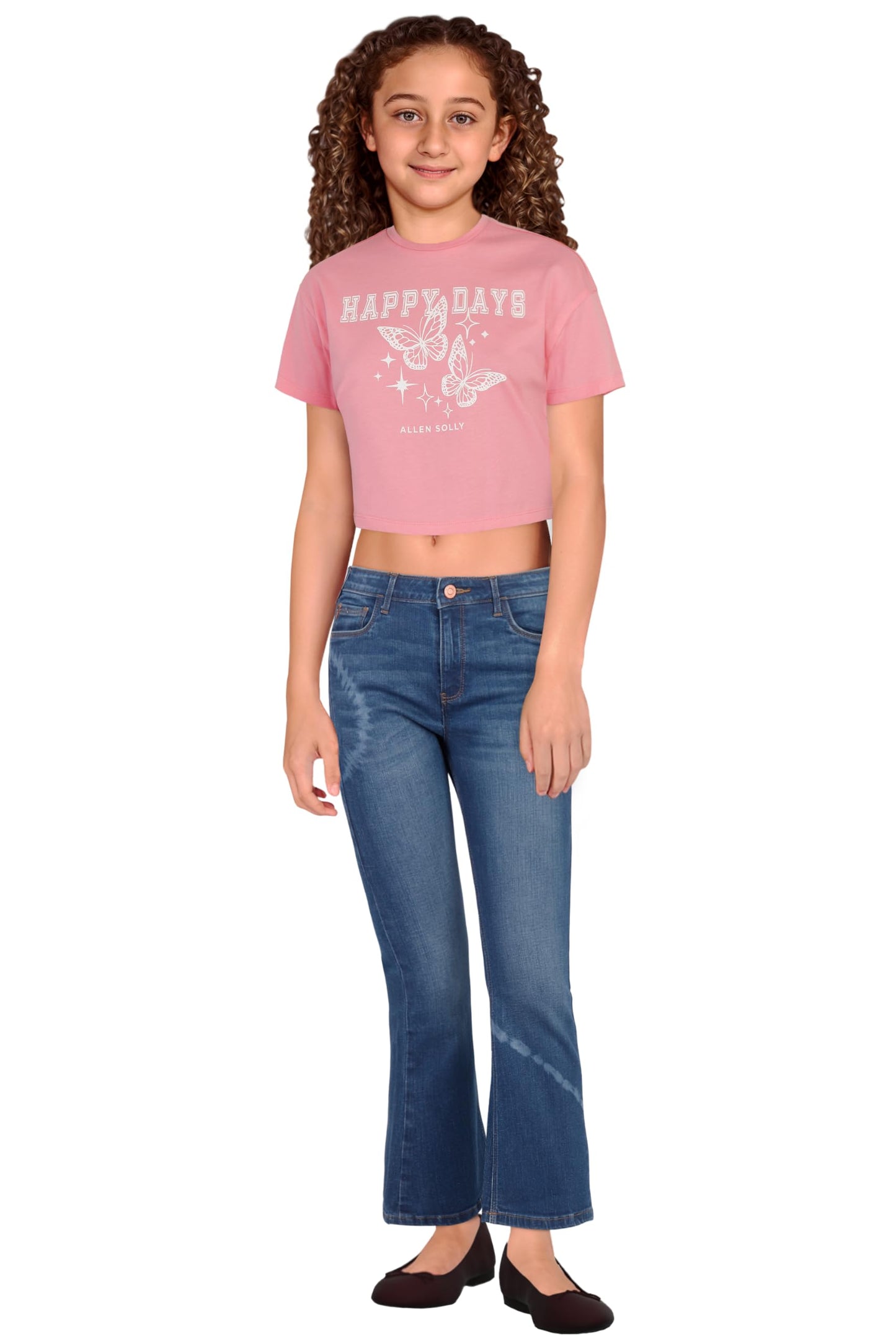 Allen Solly Girls Regular Fit Casual Jeans