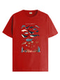 ADRO T Shirts for Boys & Girls || Ocean Sharks Printed T-Shirt || Ages 3-14 || 100% Cotton Round Neck Tshirt for Boys & Girls||K