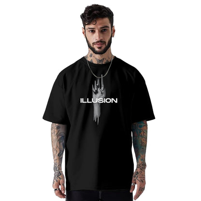 SHODOX Bio-Washed Anti Bacterial 100% Pure Cotton Men & Women Oversized Asthetic Premium Printed T-Shirt | Cozy Soft, Less Wrink