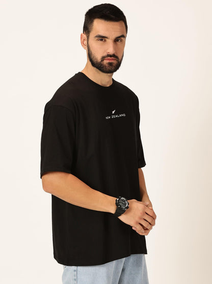 Thomas Scott Mens Oversized Fit T-Shirt (TSKOversized_Black New Zealand