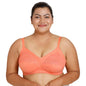 Rosaline by Zivame Womens Polyester Cotton Non Padded Wired Casual Full Coverage Super Support Bra (Pack of 2) (RO1292FASHAPINK
