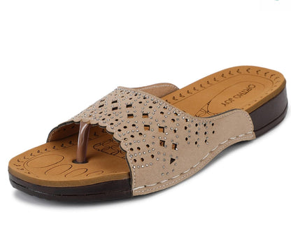 Ortho Joy Doctor Fancy Slipper For Women || Orthopedic WomenS Slipper || Regular Wear Slippers For Women