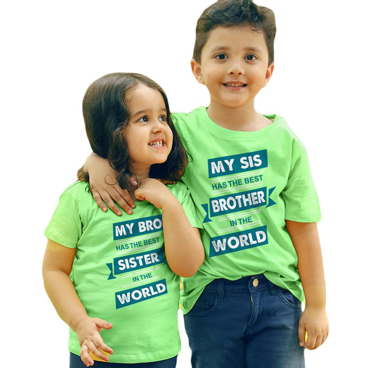 Bon Organik Boys Regular Fit T-Shirt (24RAKHI6086_Brother