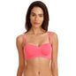 Zivame Womens Cotton Lightly Padded Underwire T-Shirt Bra Pink
