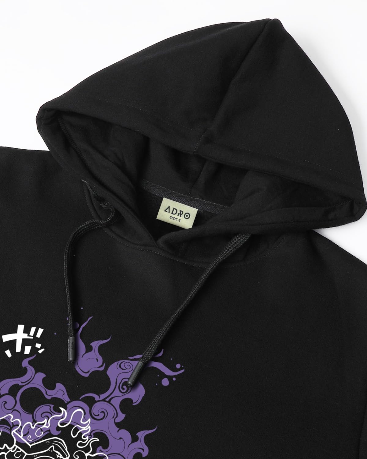 ADRO Hoodies for Men | Printed Hoodie for Men | Cotton Hoodie | Luffy Hoodie Gear 5 | Sweatshirt for Men | Anime Hoodie | H24-LU