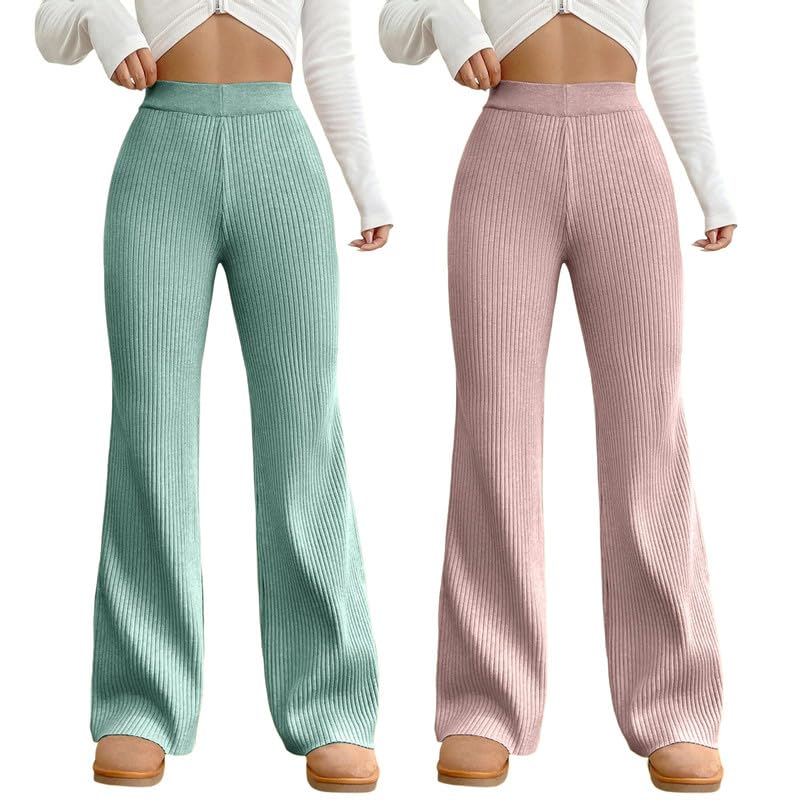 Tee Projekt Regular Fit Trousers for Women| Korean Trousers for Women Mint-Pink