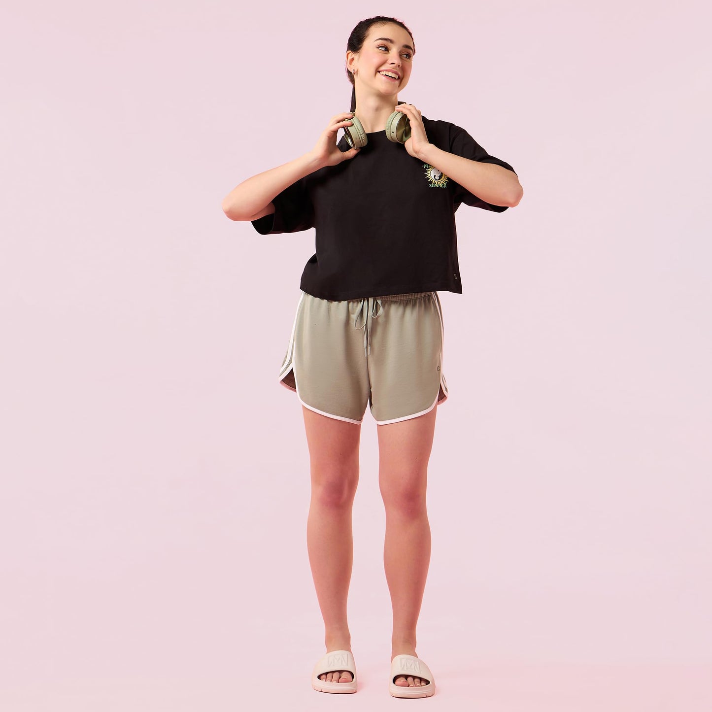 Enamor Womens Boxer Shorts (E702_Jade