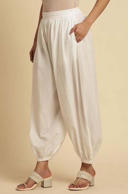 W Pure Cotton Strechable Salwar For Women | Pure Cotton Salwar For Women | Patiala Pants For Women | W For Woman