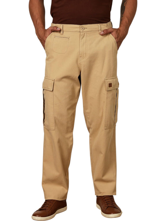 Thomas Scott Mens | Solid | Light Weight | Breathable Fabric | 6 Pocket | Mid Rise | Regular Fit | 100% Cotton | Button Waist |