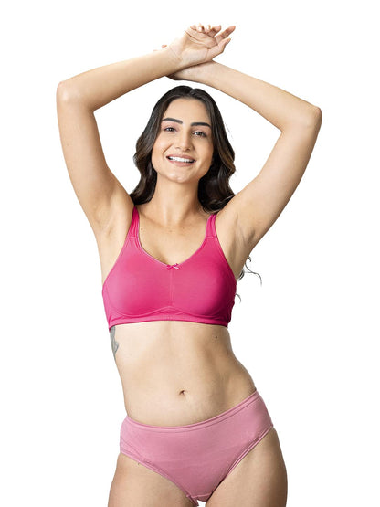Lyra 515 Fuchsia Valentina WomenS Full Coverage Bra