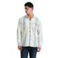 Pepe Jeans White Stripes Long Sleeve Double Pocket Shirt