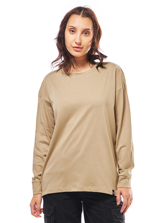 Bewakoof WomenS Solid Oversized Fit T-Shirt_612479_Green_2Xl