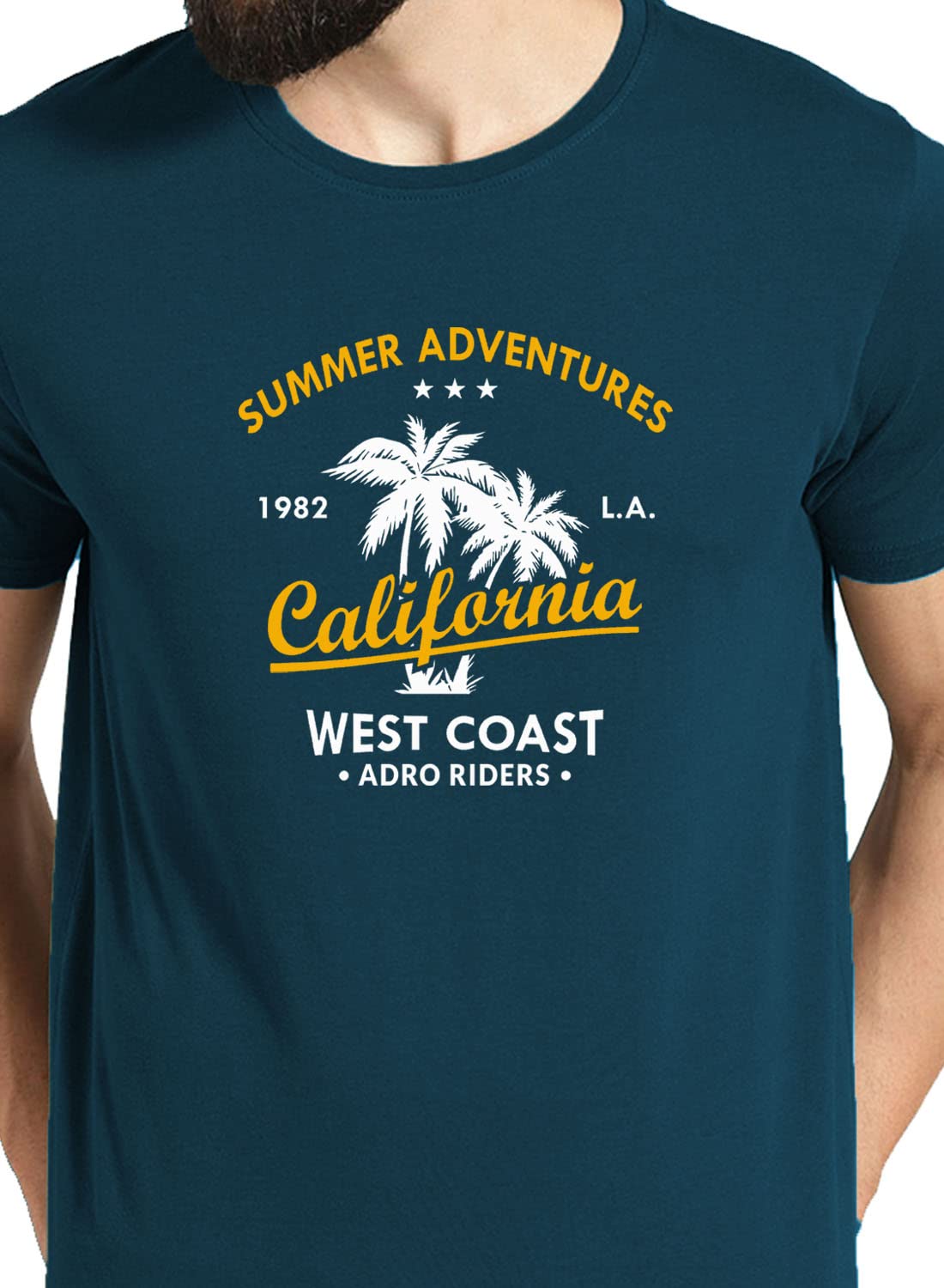 ADRO Summer Adventures California Mens Printed T-Shirt (S)