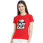 Preneum Womens Cotton Regular Fit Trendy & Latest Graphic Stylish Printed Short Sleeves Casual & Regular T-Shirt, Imperial Red,