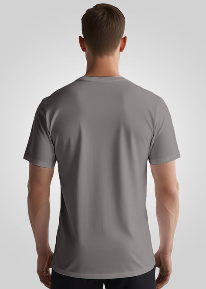 Peppyzone Mens Regular Fit T-Shirt (PZ-ZodiacTaurus6011_Grey