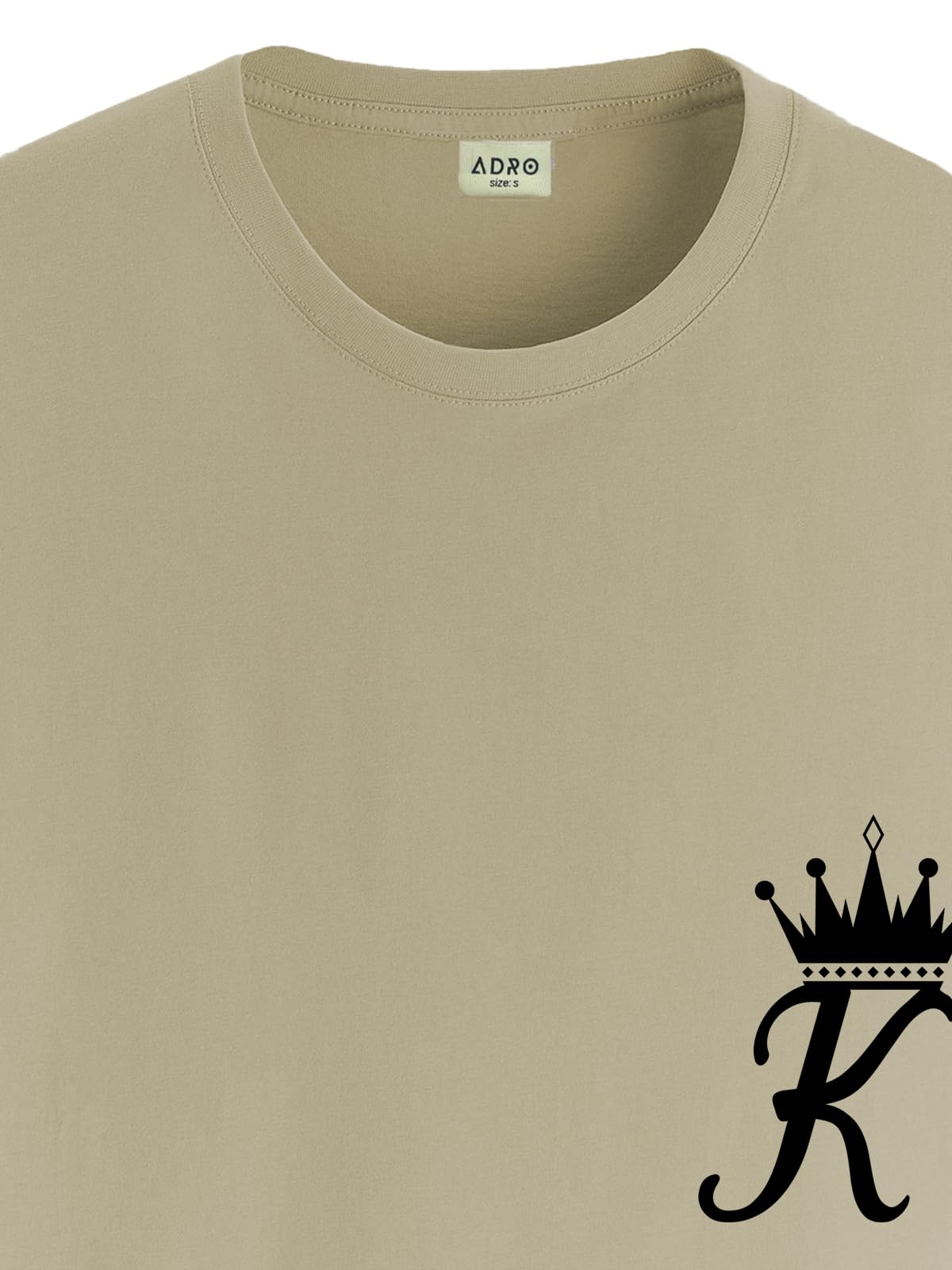 ADRO T-Shirts for MenChest Printed T-Shirt for MenCotton Tshirt for Men|RN24-STICK-KK-BE