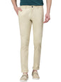 AVANOVA Mens Solid Linen Cream Trousers Light Business Style Slightly Stretch Straight Leg Pants for Outdoor Casual Daily Trous