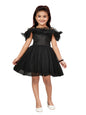 Aarika Girls Black Colour Net Solid Frock (Fk-23095-Black-18)