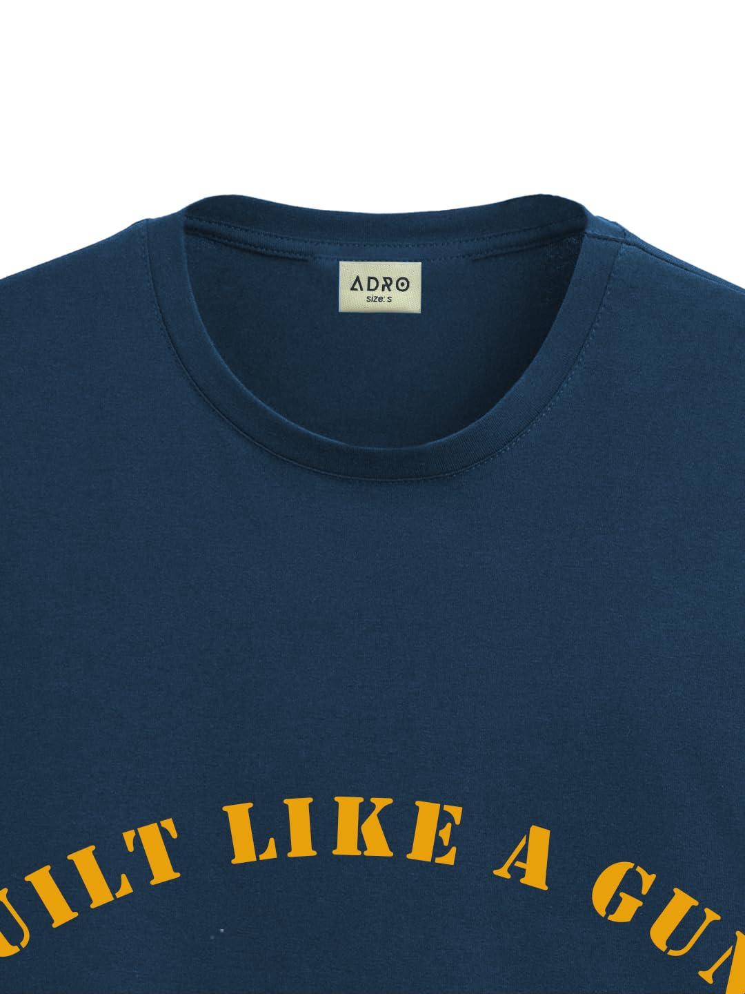 ADRO Men's Royal Bike Design Printed 100% Cotton T-Shirt - Regular Fit, Printed T-Shirts for Men (RN24-RYL-SB_Teal)