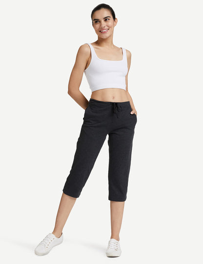 Enamor E018 Stretch Cotton Lounge Capri