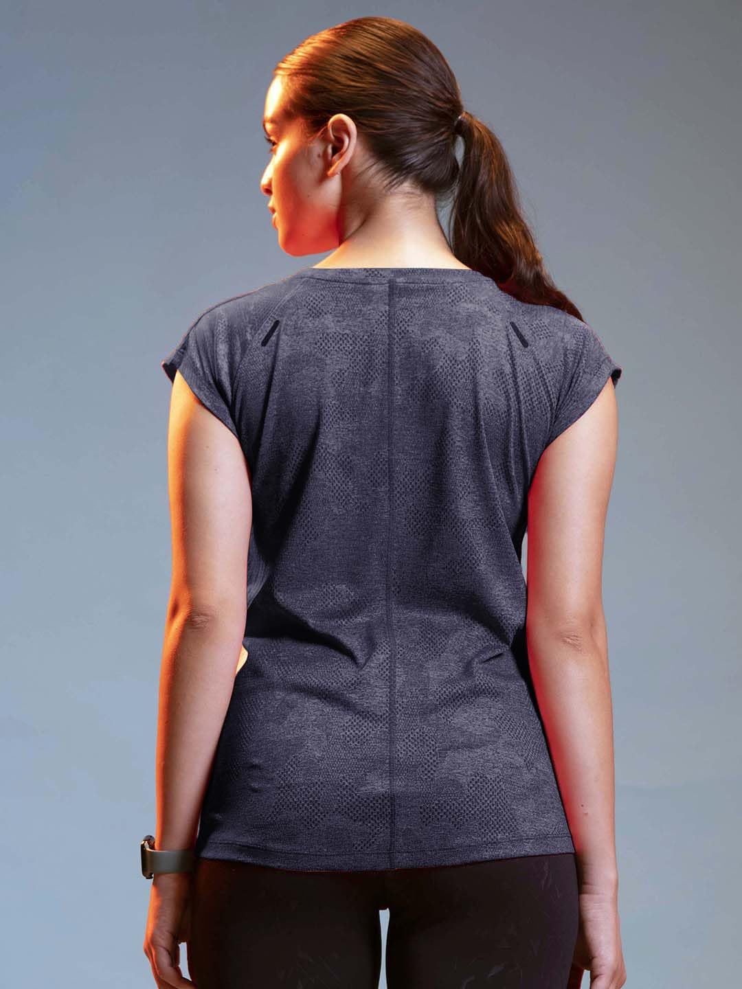 Lyra WomenS Rapid Dry Short Sleeve Breathable And Flexible Fit Active Top