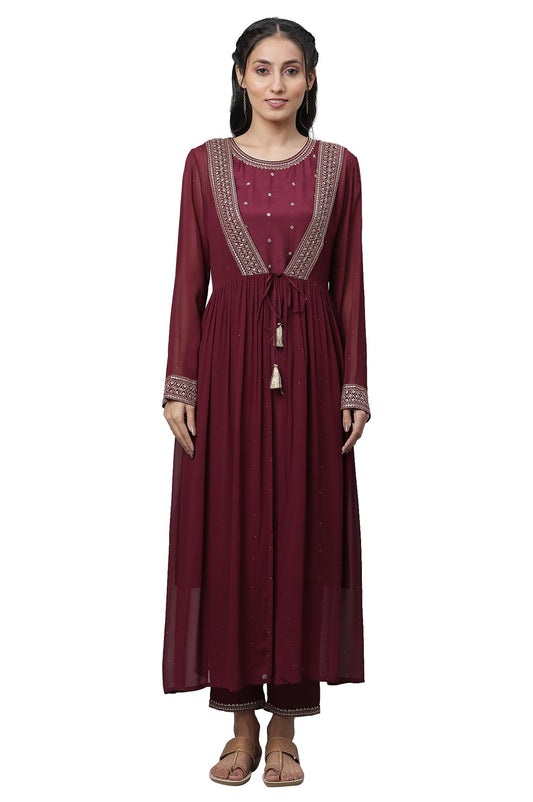 Aurelia Women Kurta, Gillet & Pant