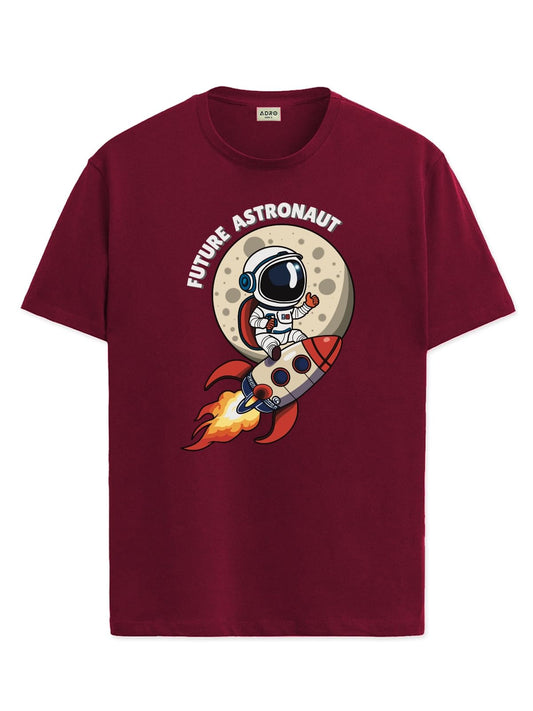 ADRO T Shirts for Boys & Girls | Astronaut Printed T-Shirt | Ages 3-14 | 100% Cotton Round Neck Tshirt for Boys |KRN-L2-ASTRO-MR