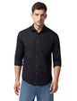 FYLTR Mens Solid 100% Cotton Casual Full Sleeves Shirt with Pocket