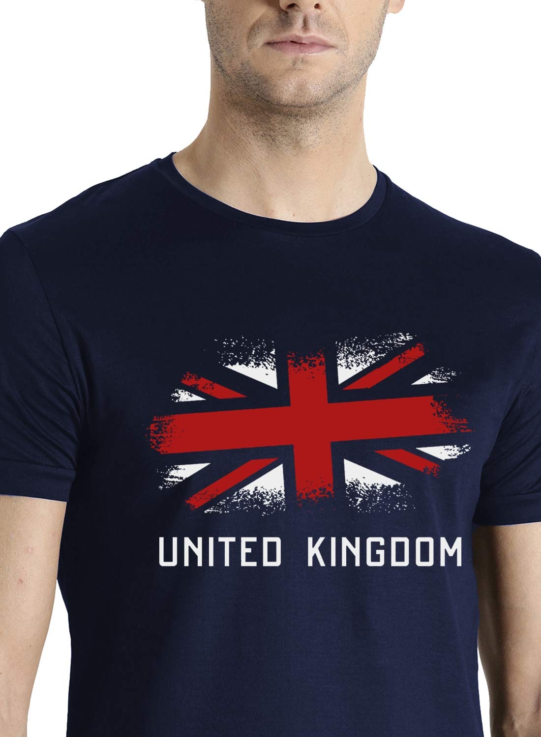 ADRO Men's Regular Fit T-Shirt (RNR-M-UNK-NB_Navy)