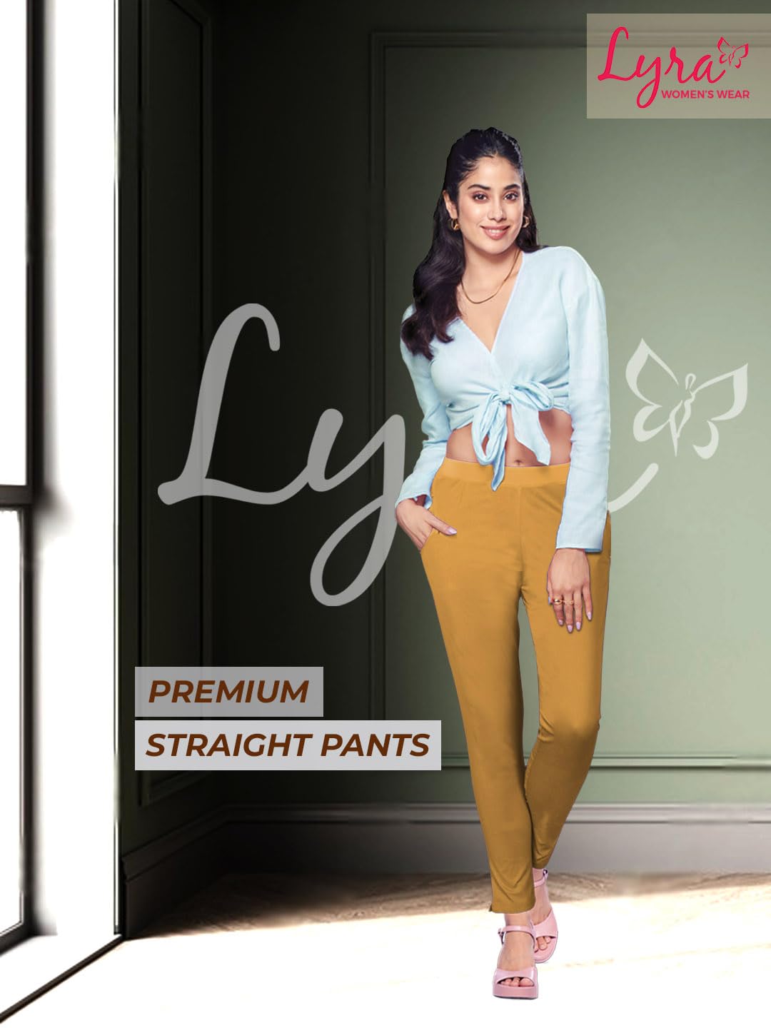 Lyra Premium Straight Pant For Women