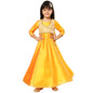 A.T.U.N. (ALL THINGS UBER NICE) Girls Woven Design Gota Jacket Anarkali Gown
