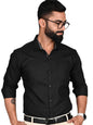 Pinkmint Casual Shirt for Men Regular Fit Long Sleeve Shirt Suitable for Event, Formal Wear
